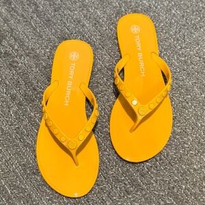 NWT Tory Burch Studded Jelly Flips